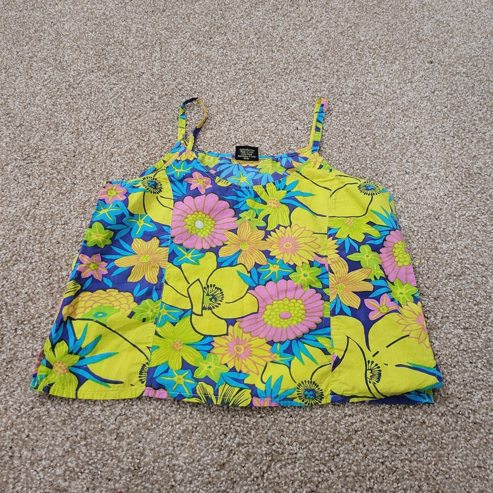 Kathmandu To You Colorful Floral Camisole Tank Top
